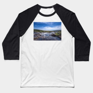 Cow Green Reservoir Weir Baseball T-Shirt